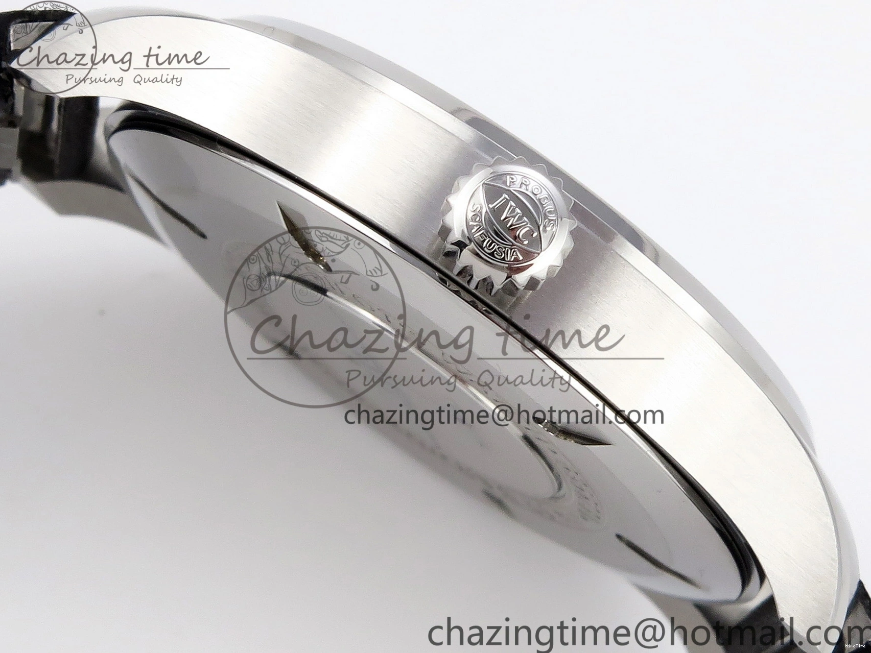 MIROTIME 0331 Pilot Mark XX IW328201 ZF 1:1 Best Edition Black Dial on Black Leather Strap A Affordable 7028